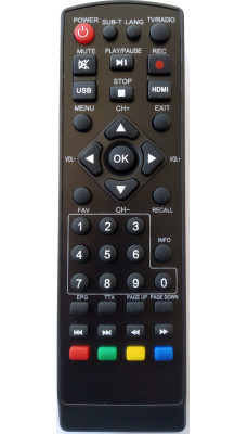 Пульт для Т2 ORBITA HD-911