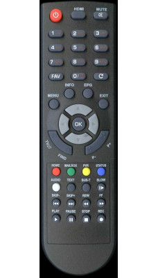 Пульт для Супутникового GLOBO E-RCU-015