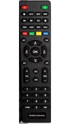 Пульт для Супутникового GOLDEN INTERSTAR HD FTA