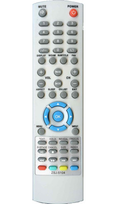 Пульт для телевізора BRAVIS ZSJ-5104