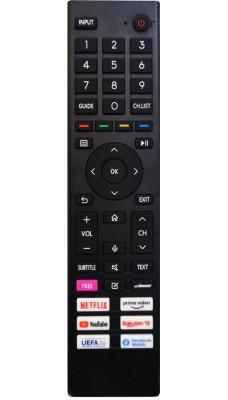 Пульт для телевізора HISENSE 65U8HQ