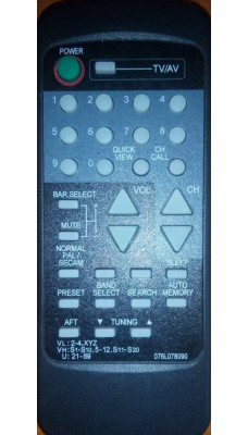 Пульт для телевізора ORION TV-2180MKII