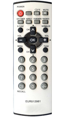 Пульт для телевізора PANASONIC EUR512981