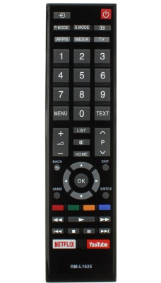Пульт для телевізора TOSHIBA RM-L1625